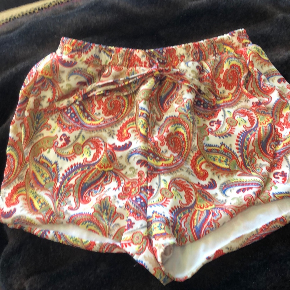 Paisley shorts